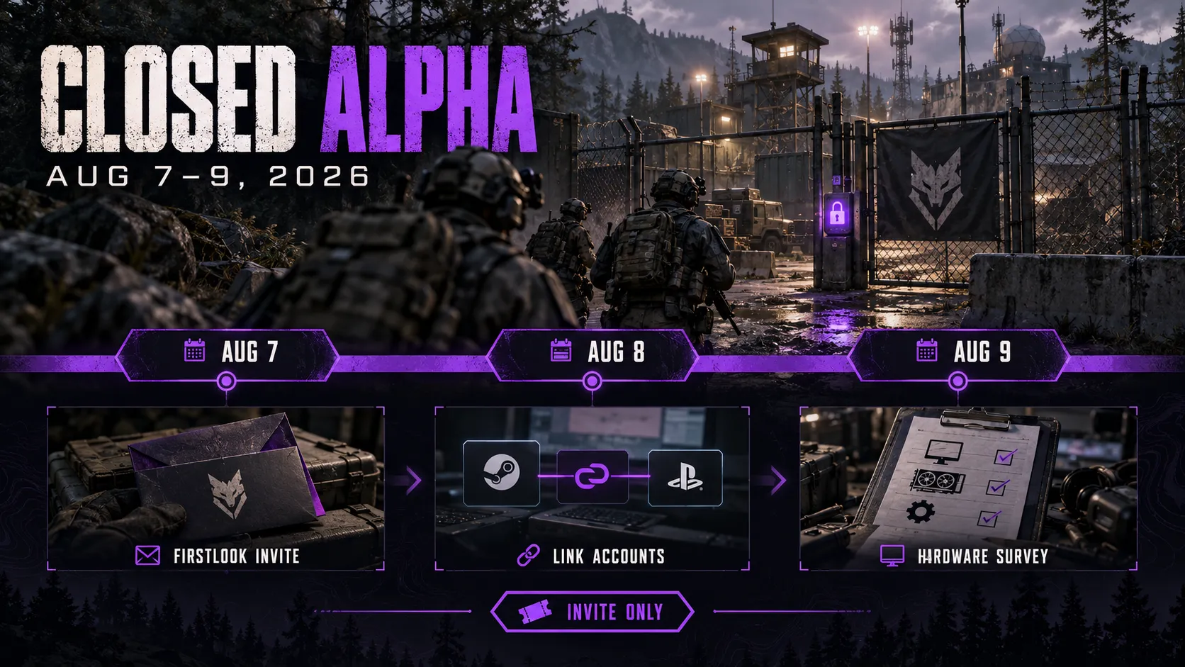 August 7-9: The Closed Alpha