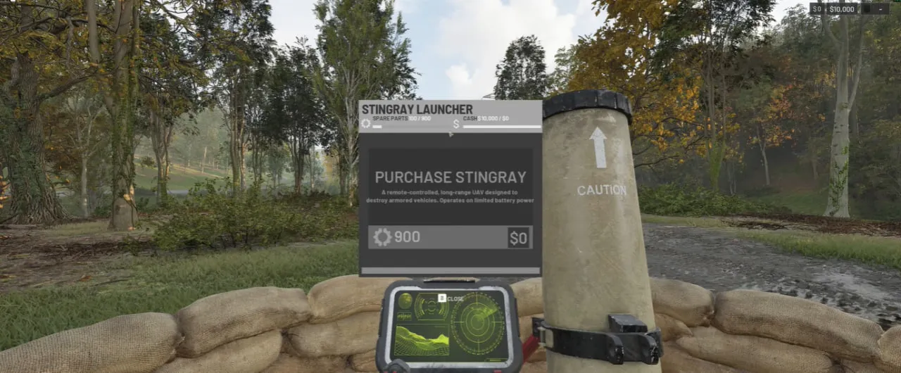 The Stingray Drone: One-Shotting Tanks