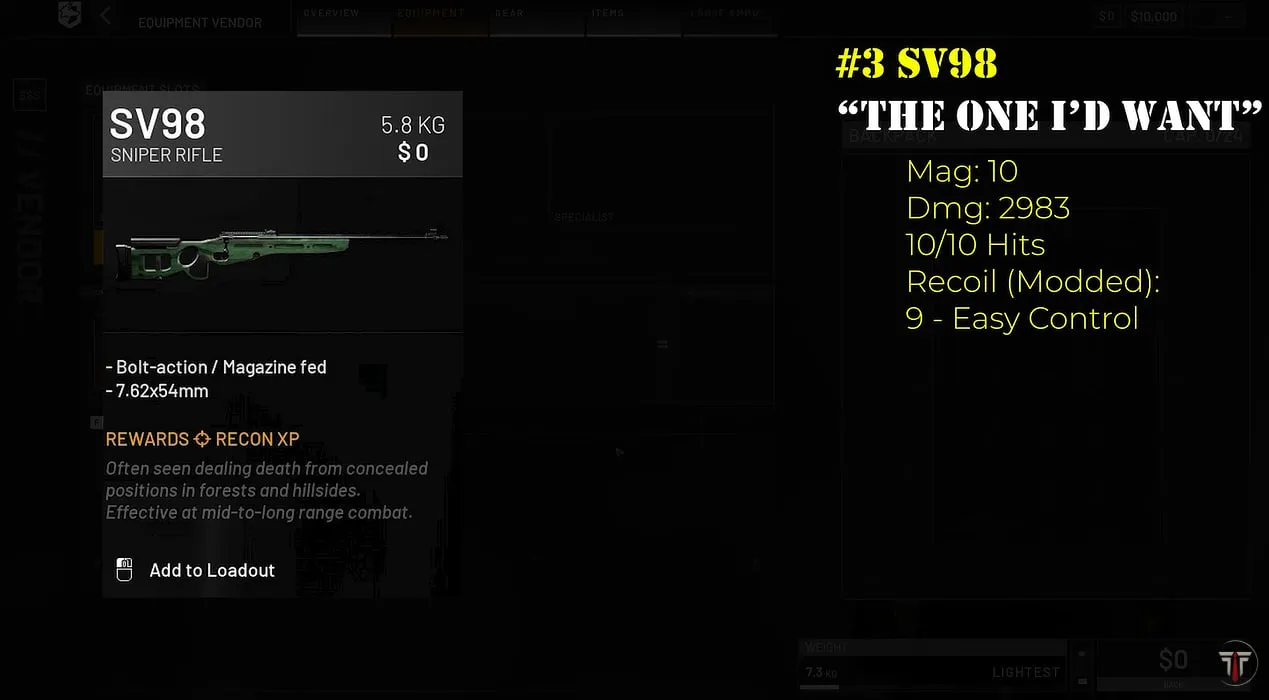 Wardogs SV98