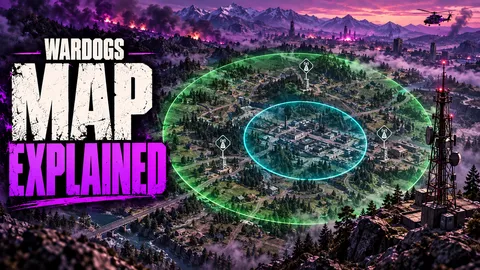 WARDOGS Map: Control Zone, Towers and Hot Zone Explained